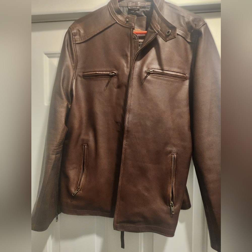 Buffalo Jackson Thompson leather jacket